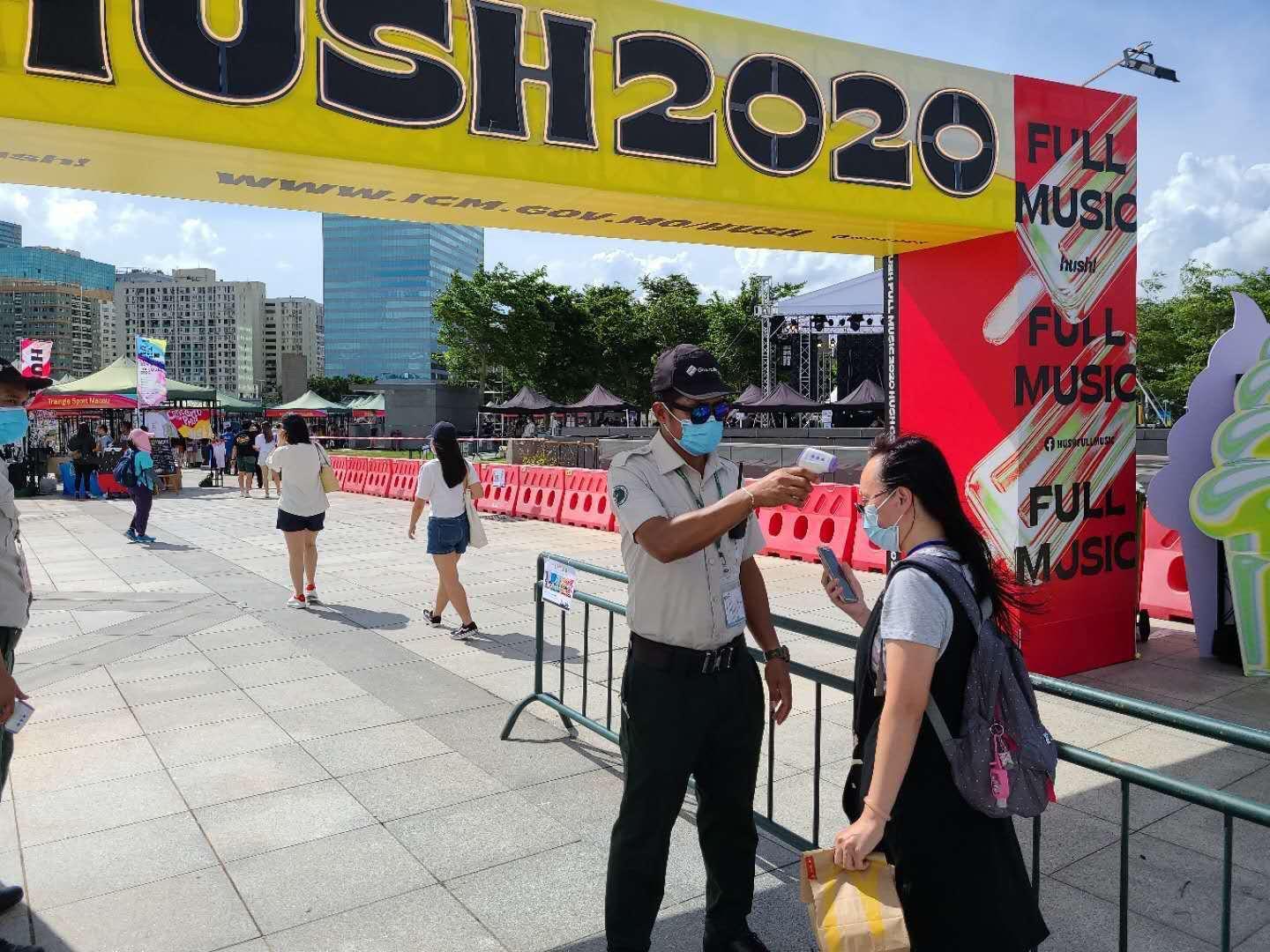 Hush Concert 2020 | Security Guard in Macau  - Guardforce Macau 