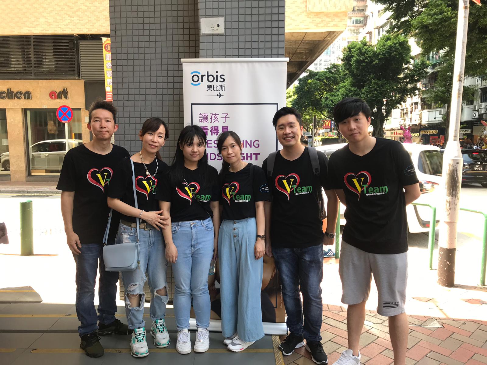 The V-team joined Orbis’s Mid-Autumn Festival charity sale