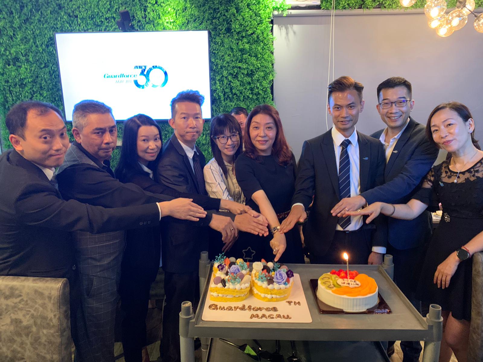 Guardforce Macau 30 Anniversary Party - Management team